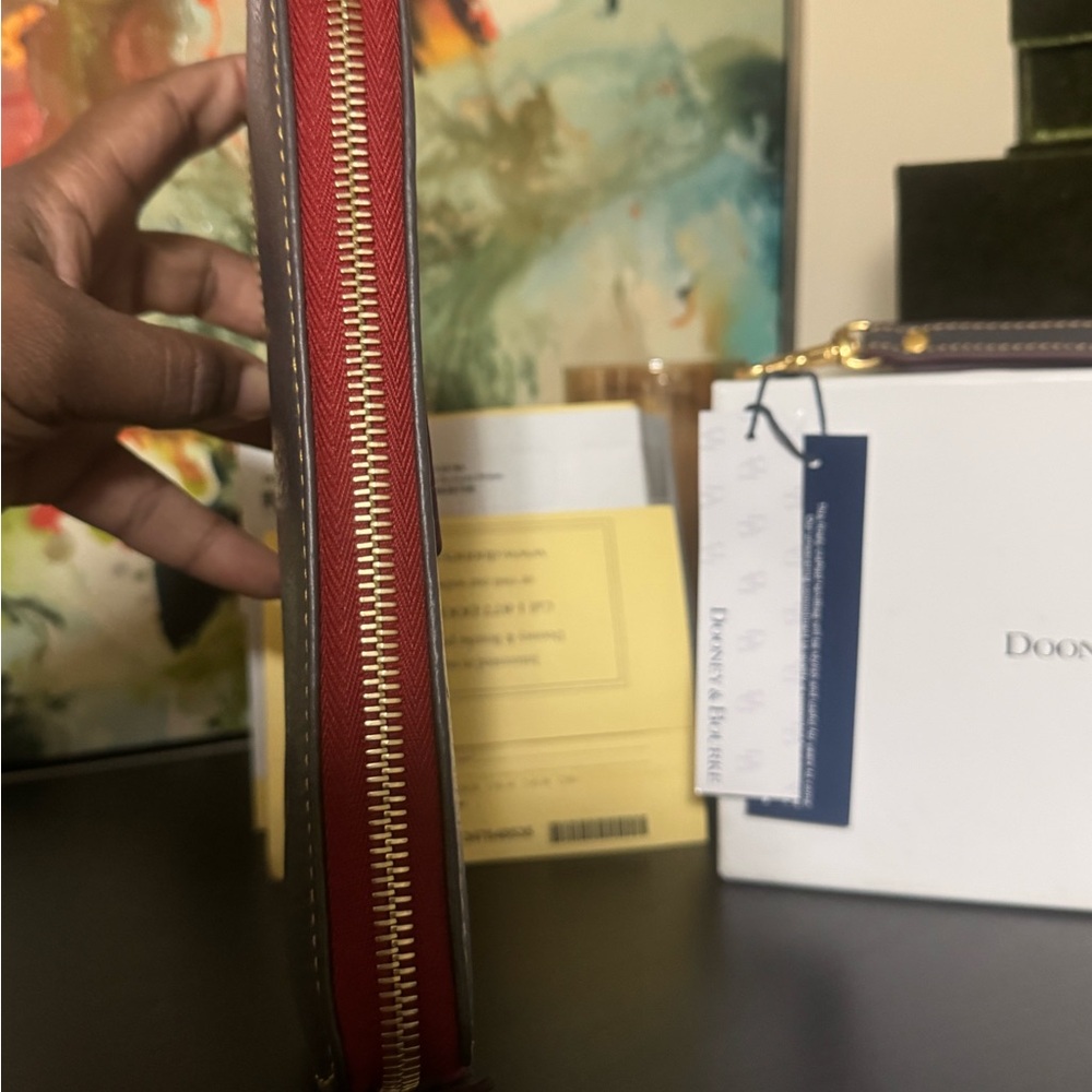 Dooney & Bourke Gray Leather Wallet / NWT - Picture 5 of 7